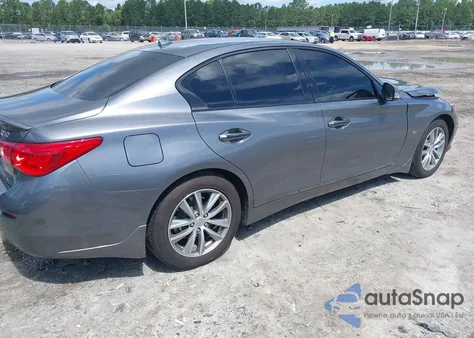2017 Infiniti Q50 3.0T Premium z USA, uszkodzony, nr VIN JN1EV7AR7HM836764